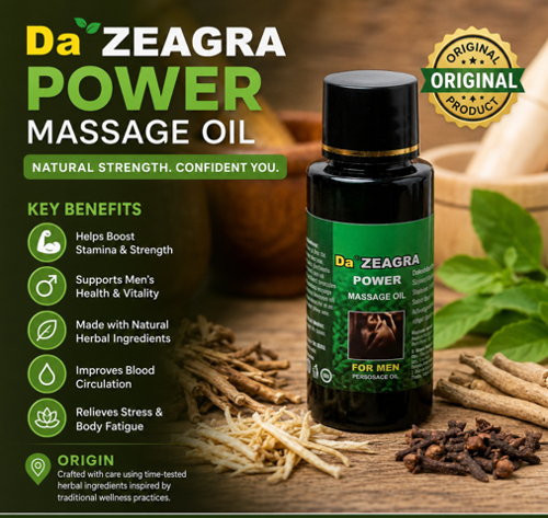 Da' ZEAGRA Power Massage Oil